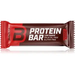 BioTechUSA Protein Bar proteínová tyčinka veľká príchuť Strawberry 70 g