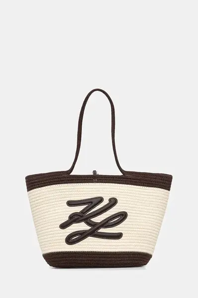 Bavlnená taška Karl Lagerfeld K/AUTOGRAPH