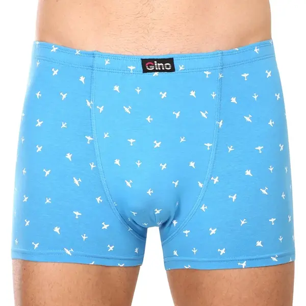 Gino Pánské boxerky modré (73114) M