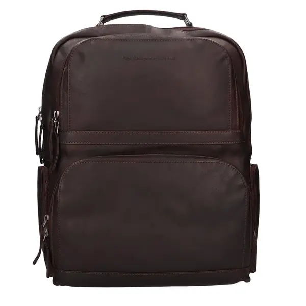 Cestovný kožený batoh The Chesterfield Brand Lennox – hnedá