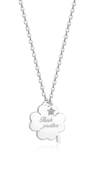 S'Agapõ Okouzlující náhrdelník pro štěstí Be My Always SBM51