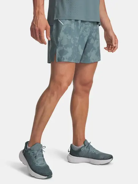 Men's shorts Under Armour Launch Pro 7in Prtd Short-GRN - Men's