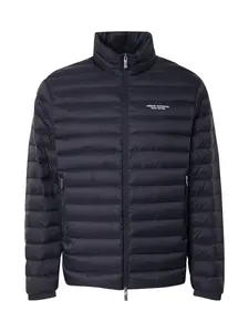 ARMANI EXCHANGE Prechodná bunda  čierna / biela