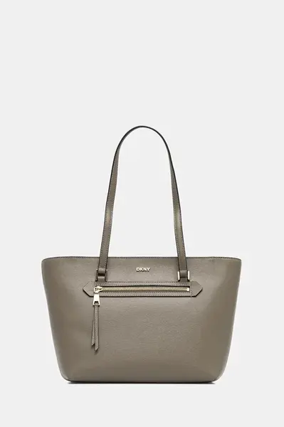 Kožená kabelka Dkny