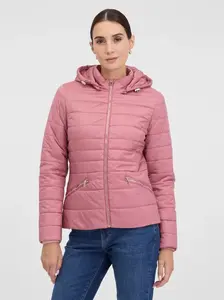 Světle růžová dámská zimní bunda ORSAY