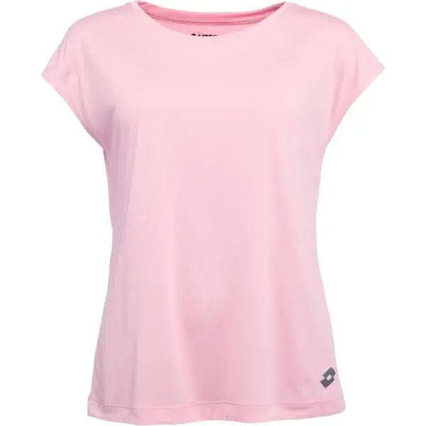 Lotto WORKOUT TEE Dámské tréninkové tričko, růžová, velikost