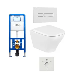 Závesný WC set predstenová montáž Roca Optica SIKOJSROOPTW