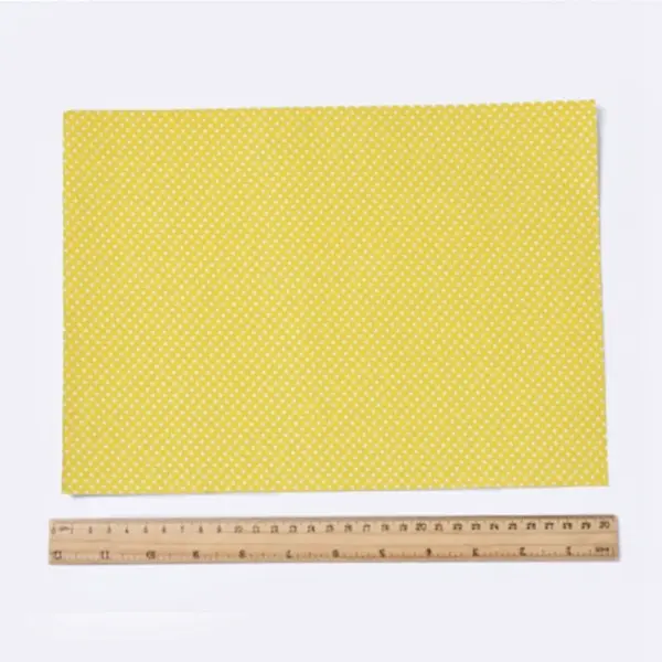 Polka Dot Pattern  Printed A4 Polyester Fabric Sheets