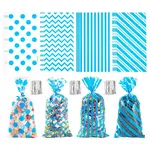 4 Styles OPP Cellophane Candy Storage Bags Sets