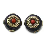 Handmade Tibetan Style Resin Beads