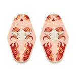 Rack Plating Alloy and Enamel Big Pendants