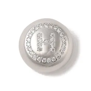 Rack Plating Brass & Cubic Zirconia Pendants