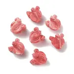 Synthetic Coral Carved Beads
