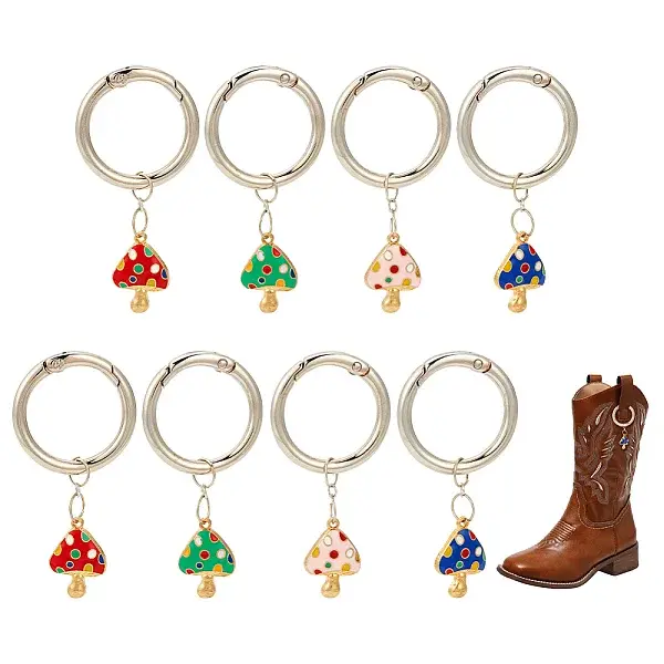 Alloy Enamel Shoe Charms