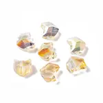 100Pcs Electroplate Glass Beads