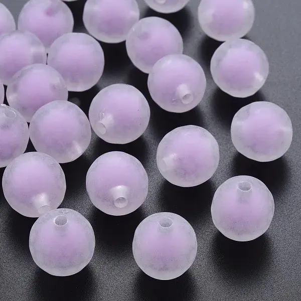 Transparent Acrylic Beads