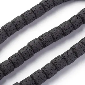 Natural Lava Rock Beads Strands