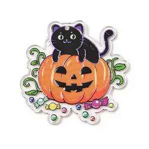 Halloween Printed Acrylic Pendants