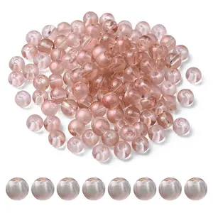 6/0 Transparent Glass Seed Beads