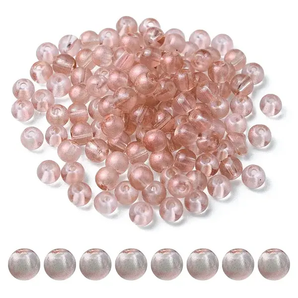 6/0 Transparent Glass Seed Beads