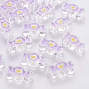 Transparent Acrylic Beads