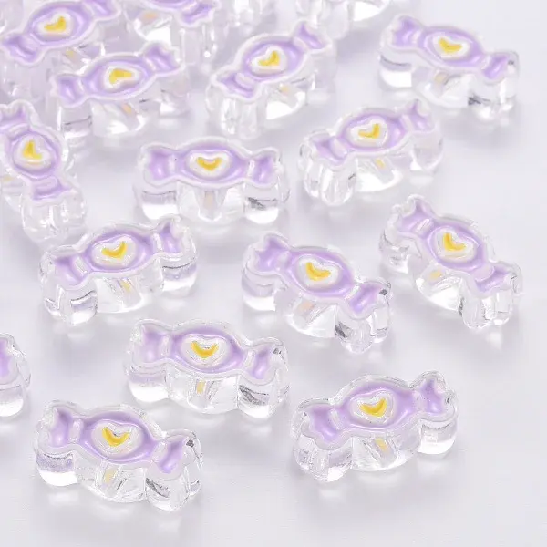 Transparent Acrylic Beads