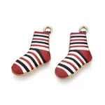 Alloy Enamel Christmas Theme Pendants