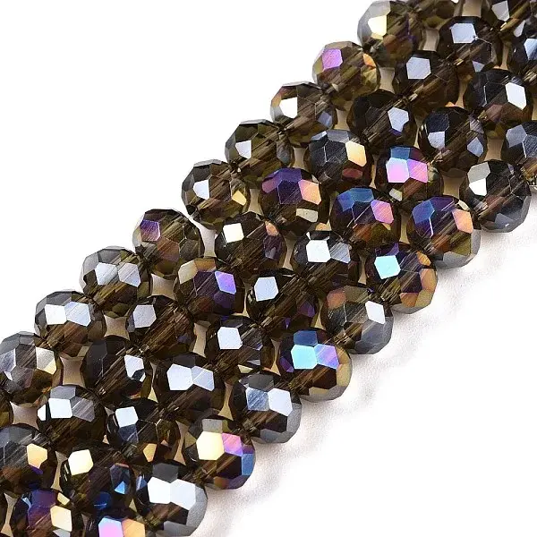 Electroplate Glass Beads Strands