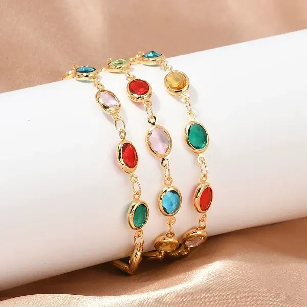 304 Stainless Steel Oval Link Bracelets for Woman