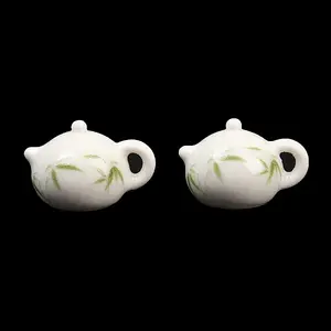 Handmade Printed Porcelain Beads