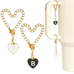 2 Sets Alloy Enamel Cup Pendant Decorations