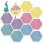 10Pcs 5 Colors DIY Woven Bamboo Network