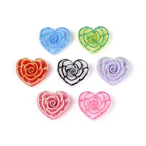 Printed Opaque Resin Cabochons