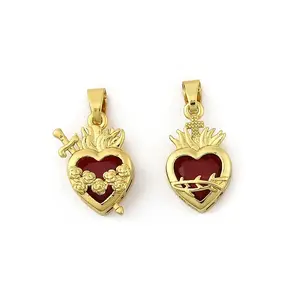 Brass & Glass Pendants