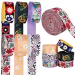 30 Yards 6 Colors Printed Polyester Ribbon