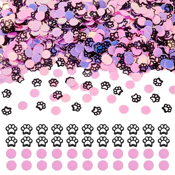 100G Plastic Sequins Beads