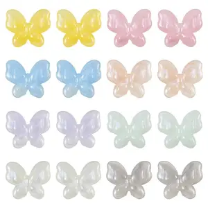 70Pcs 7 Colors Opaque Acrylic Beads