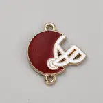 Zinc Alloy Enamel Sport Connector Charms
