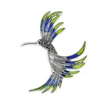 Hummingbird Enamel Pins