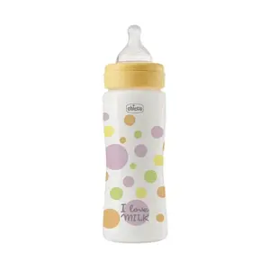 CHICCO Láhev kojenecká Perfect Easy 330 ml fast silikon chlapec 4m+