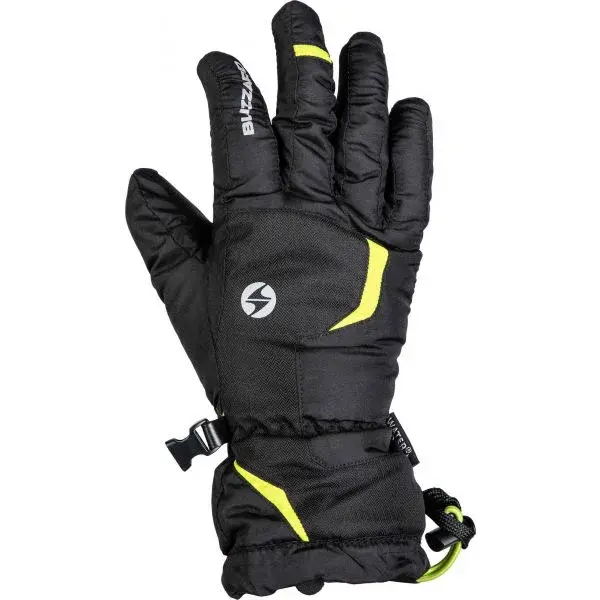 Blizzard REFLEX JNR SKI GLOVES Rukavice, černá, velikost 5Y