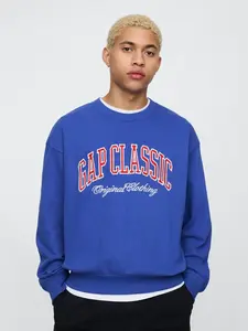GAP Oversize mikina s logem - Pánské
