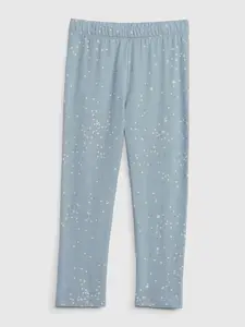 GAP Dětské legíny s třpytkami - Holky