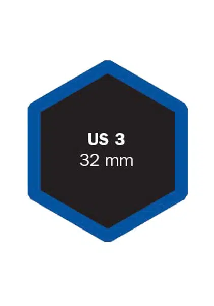 Univerzální opravná vložka US 2 27 mm - 1 kus - Ferdus 4.24 Varianta: US 3 32 mm. 50 ks
