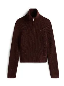Tommy Jeans Sveter  čokoládová