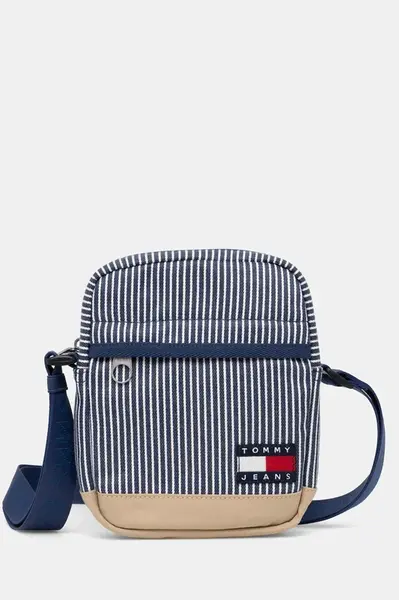 Ledvinka Tommy Jeans tmavomodrá barva, AM0AM13327