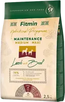 Krmivo Fitmin Adult Medium Maxi Maintenance Lamb with Beef 2,5 kg