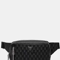 Ledvinka Guess TORINO černá barva, HMTODE P5221