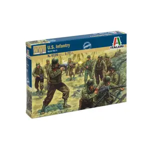 Model Kit figurky 6120 - WWII - AMERICAN Infantry (1:72)