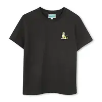 Dětské bavlněné tričko Kenzo Kids modrá barva, s potiskem, K61138